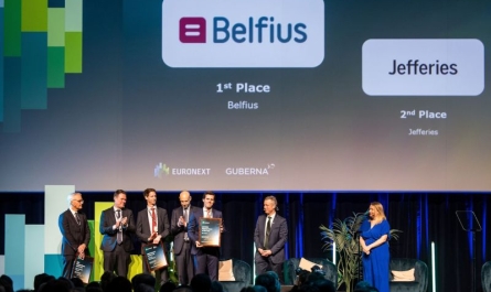 Belfius a reçu le titre de ‘DCM ESG Finance House of the Year’